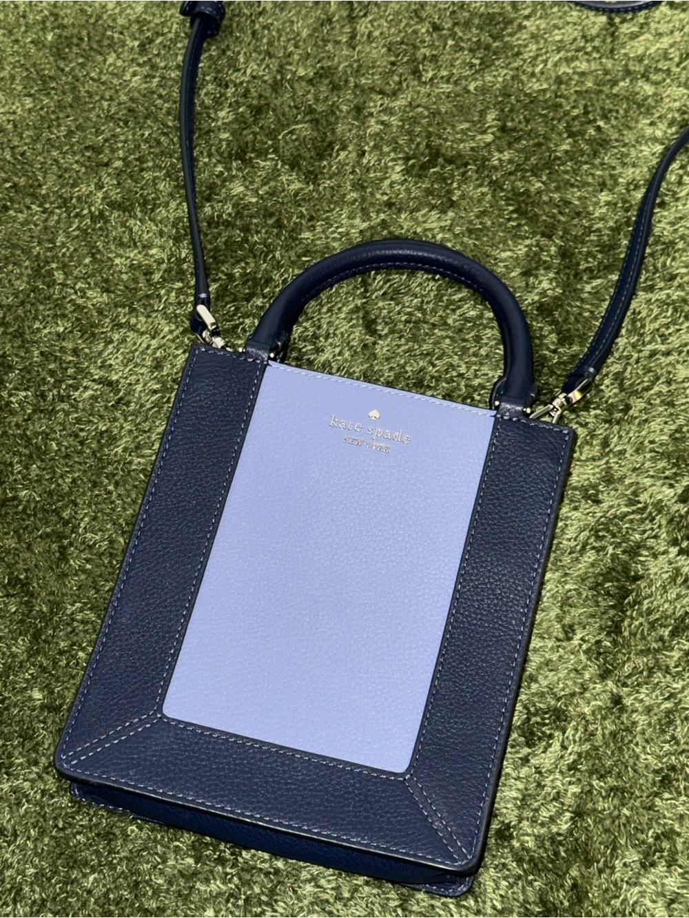 Kate Spade Lena Mini Tote Navy Blue Bag